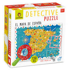 detective puzzle mapa de españa