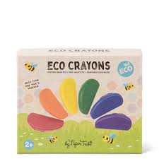 eco crayons set 6