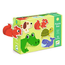 puzzle duo animales
