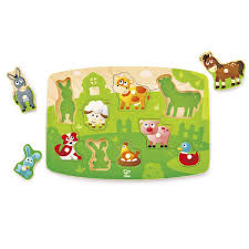 puzzle granja encajable